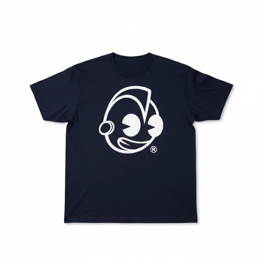 No-brand Men's Black and Navy T-shirt